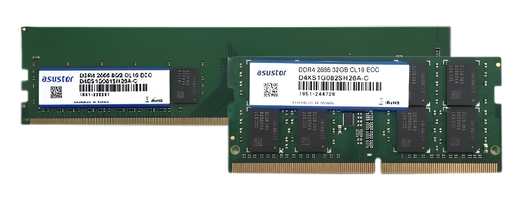 Asustor Modulos de RAM